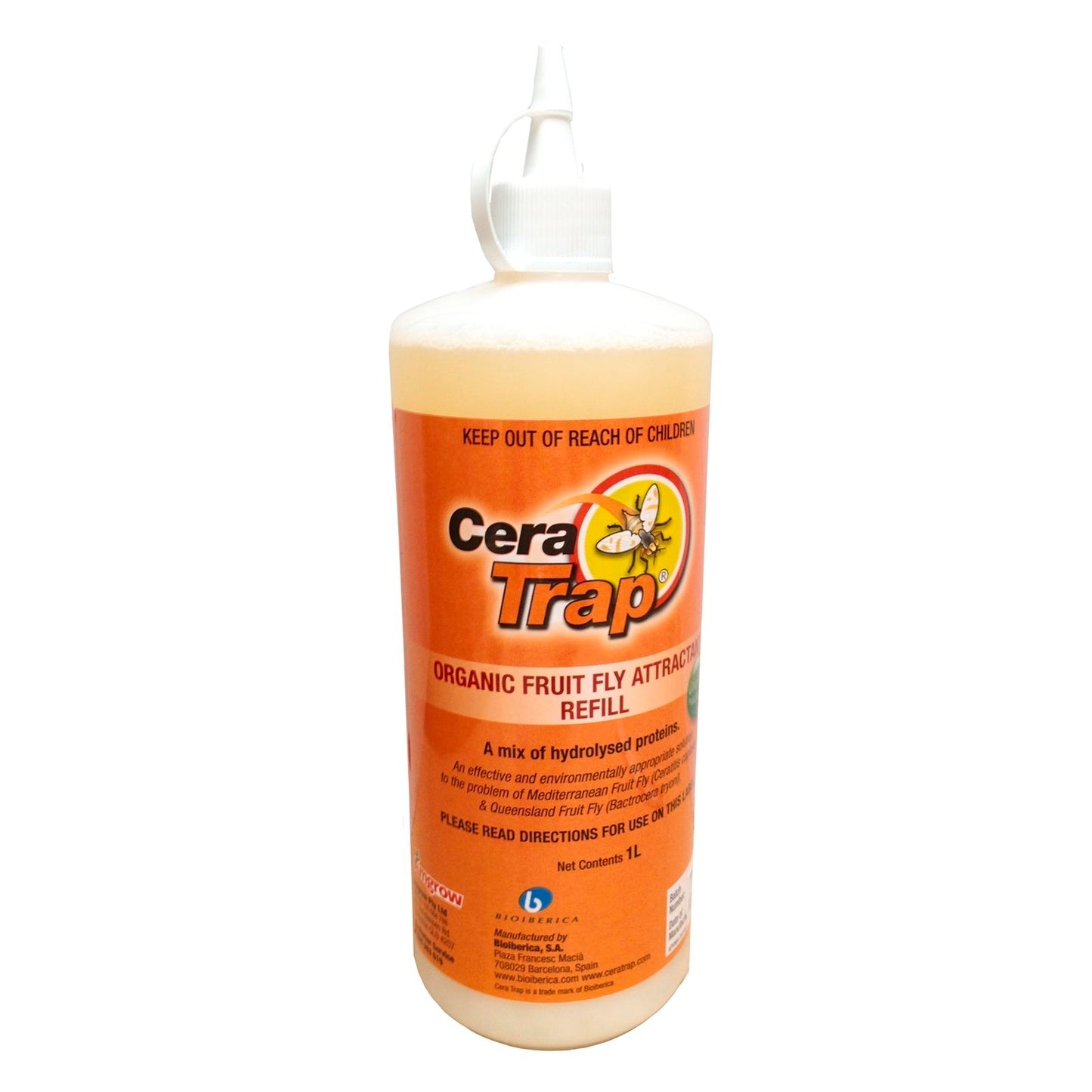 Amgrow Cera Trap Organic Fruit Fly Attractant Refill - 1L