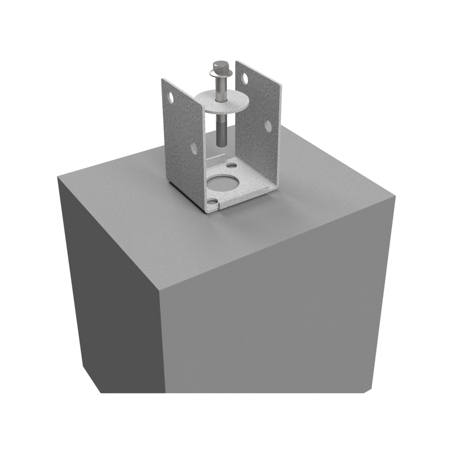 Vuepro Bolt Down Post Support - 90mm
