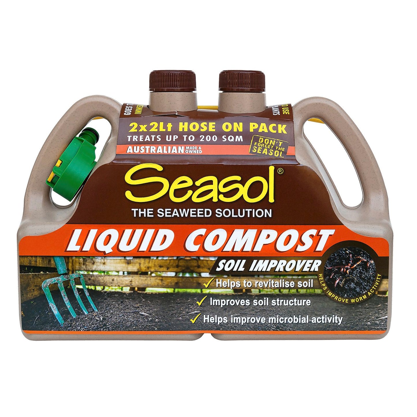 Seasol Liquid Compost - 2 x 2L