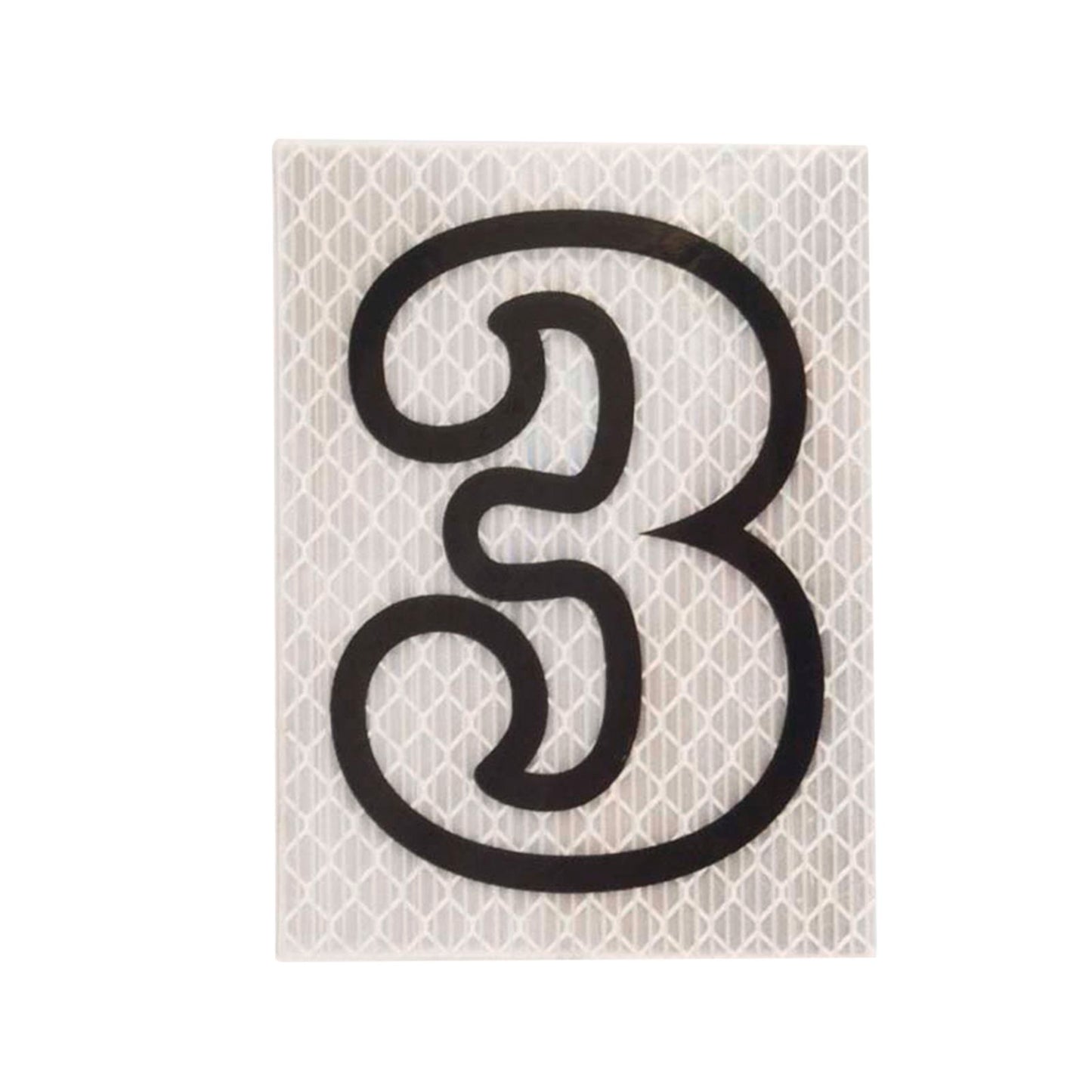 Sandleford Self Adhesive Night Shine House Number 3 - 80mm