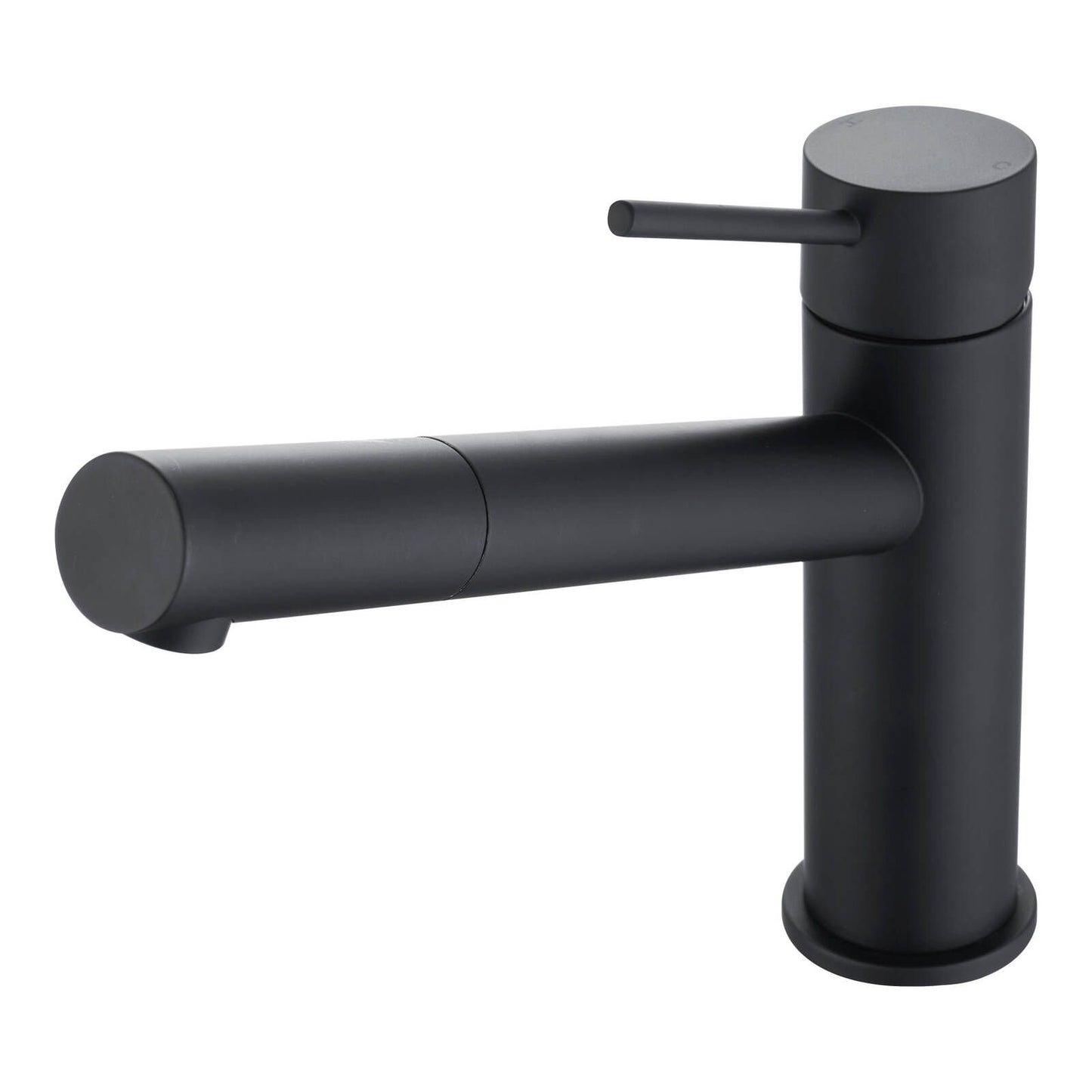 Mondella Resonance Pin Lever Sink Mixer - 35mm - Matte Black