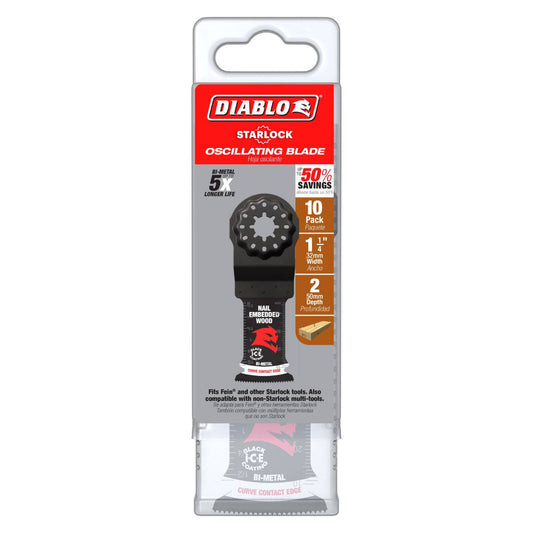 Diablo Starlock Bi-Metal Demo Demon OMT - 30mm - 10 Pack