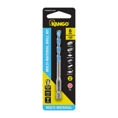 Kango Multi Material Drill Bit - 6mm x 100mm