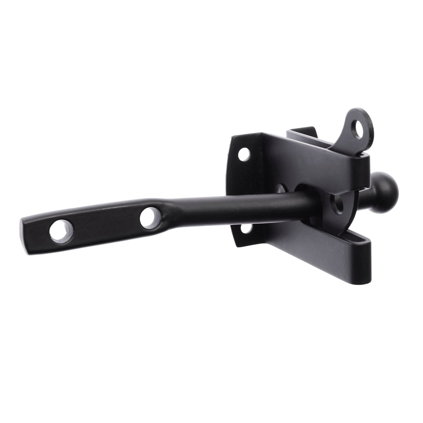 Zenith Matte Black Improved Gate Latch - 60 x 35 x 130mm