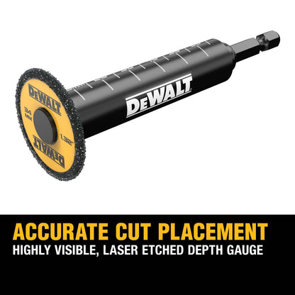 Dewalt 34mm Diamond Grit Inside Pipe Cutter DT20563-QZ