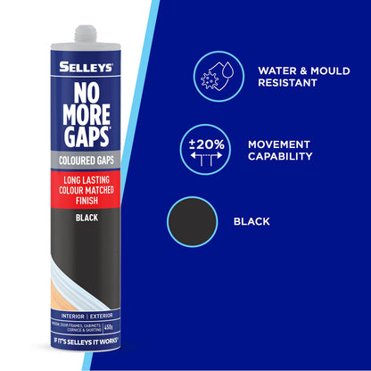 Selleys No More Gaps - 450g - Black