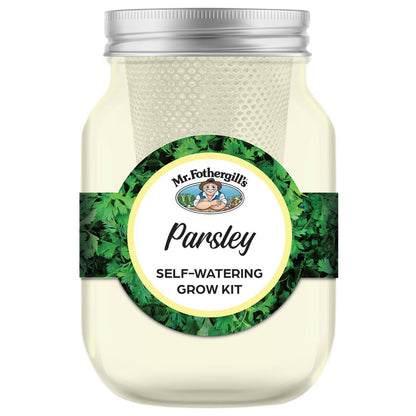 Mr Fothergill's Self Watering Mason Jar Grow Kit - Parsley