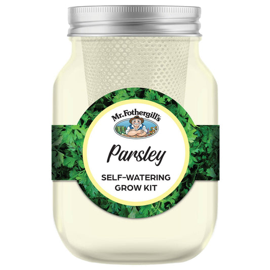 Mr Fothergill's Self Watering Mason Jar Grow Kit - Parsley
