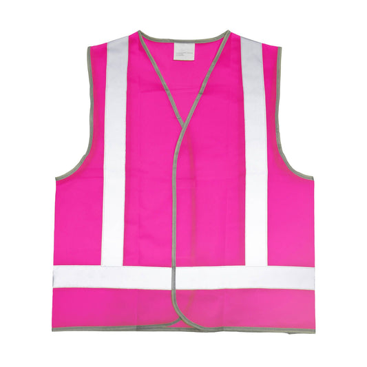 Craftright Medium Hi Vis Pink Vest