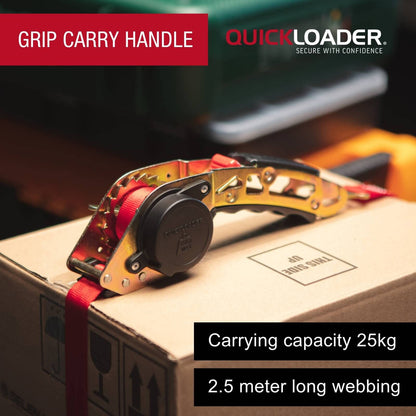 Quickloader Grip Carry Strap - 2.5m - 25kg - Red