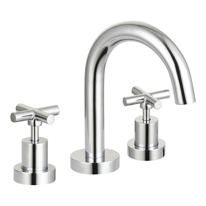 Mondella Chrome Resonance Basin Set - 1/2 Turn - 1245mm