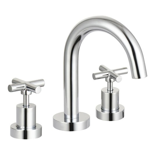 Mondella Chrome Resonance Basin Set - 1/2 Turn - 1245mm