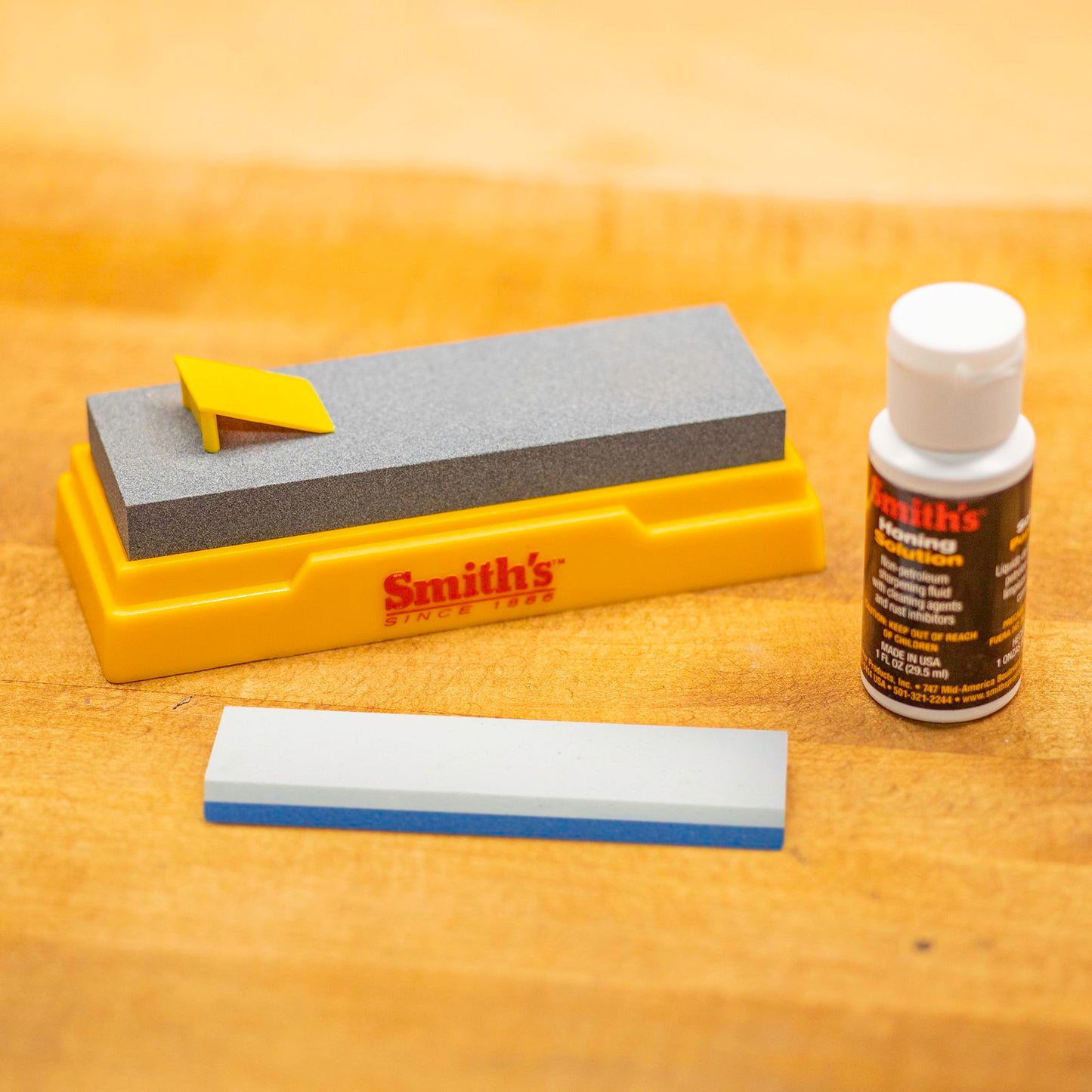Smith's Combination Bench Stone Kit - 5"