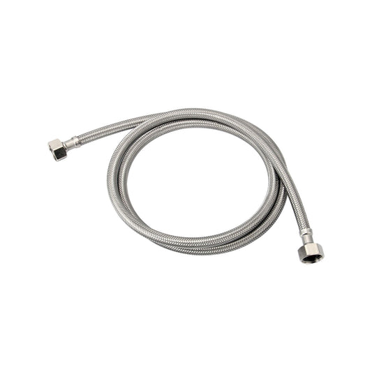 Kinetic 2500mm Stainless Steel Flexible Braided Hose Water ConnectorBSP