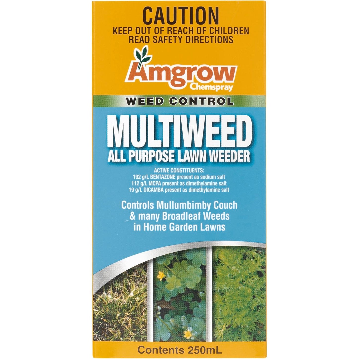 Amgrow Multiweed All Purpose Lawn Weeder - 250ml