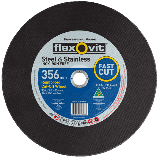 Flexovit Metal Cutting Wheel - 356mm x 25mm