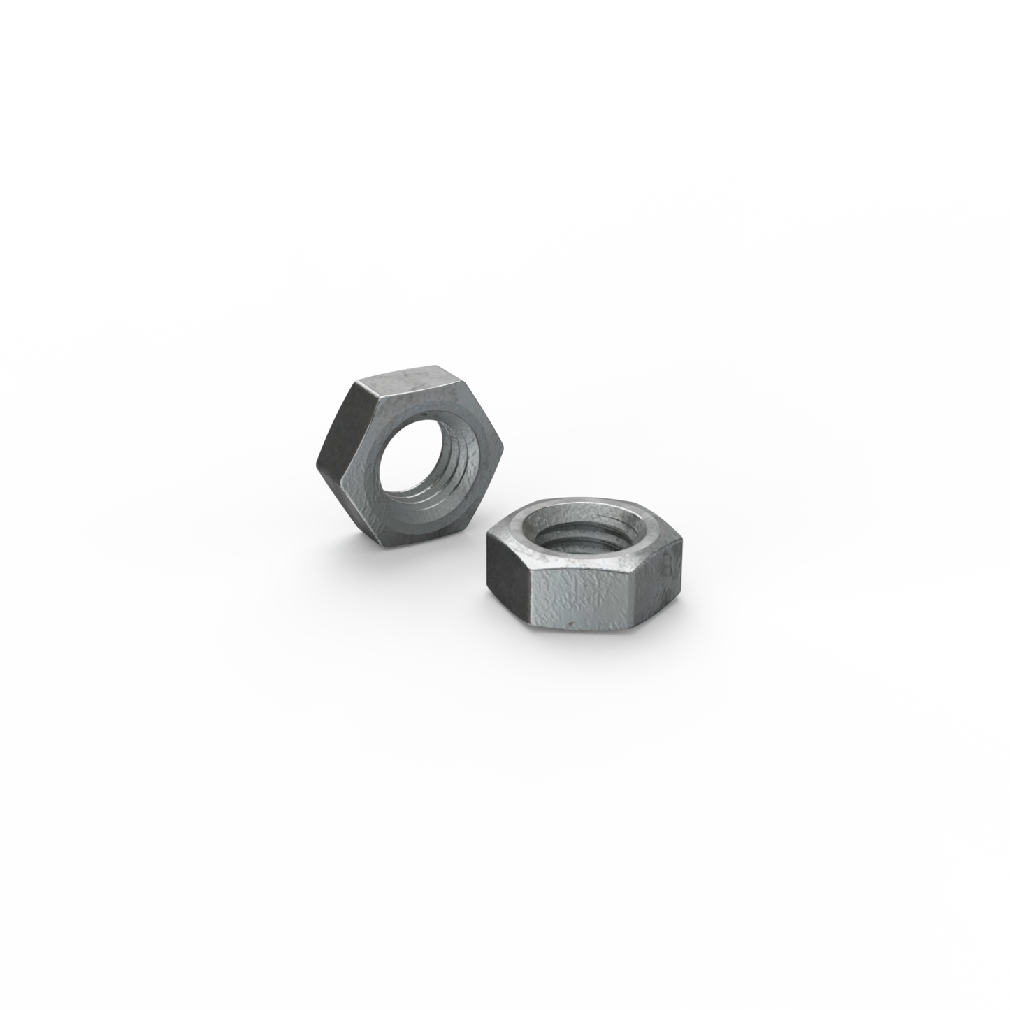 Zenith Hot Dip Galvanised Hex Nuts - M6 - 50 Pack
