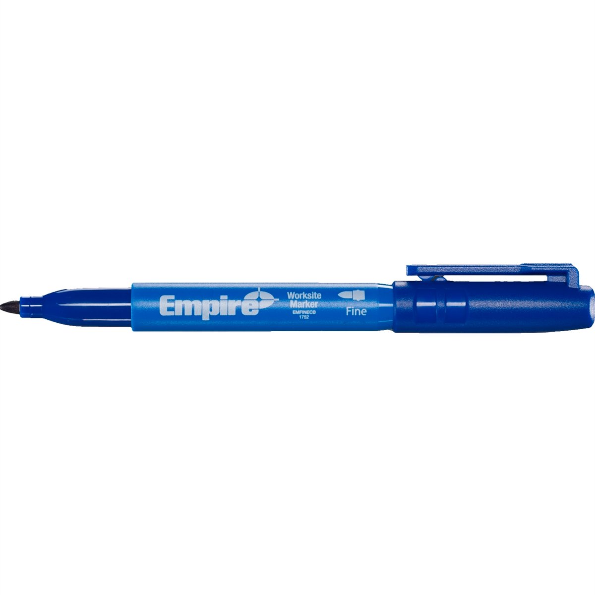 Empire Fine Marker Pen - 14mm - Blue Ink - Clog-Resistant Tip