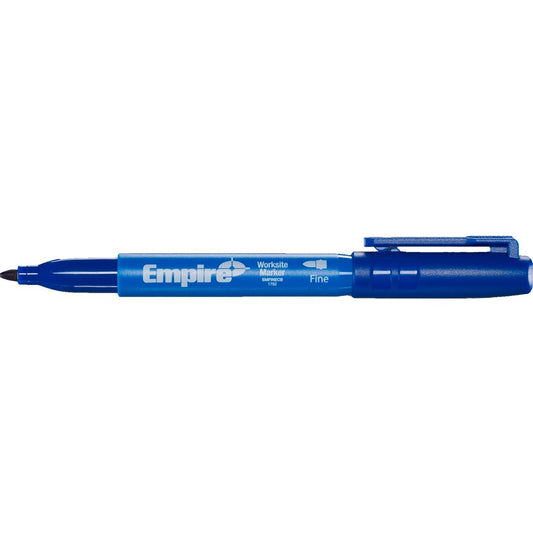 Empire Fine Marker Pen - 14mm - Blue Ink - Clog-Resistant Tip