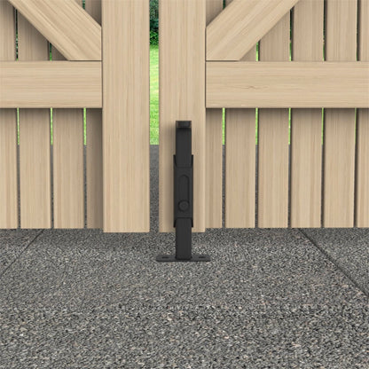 Zenith Slide Bolt - 200mm - Matte Black