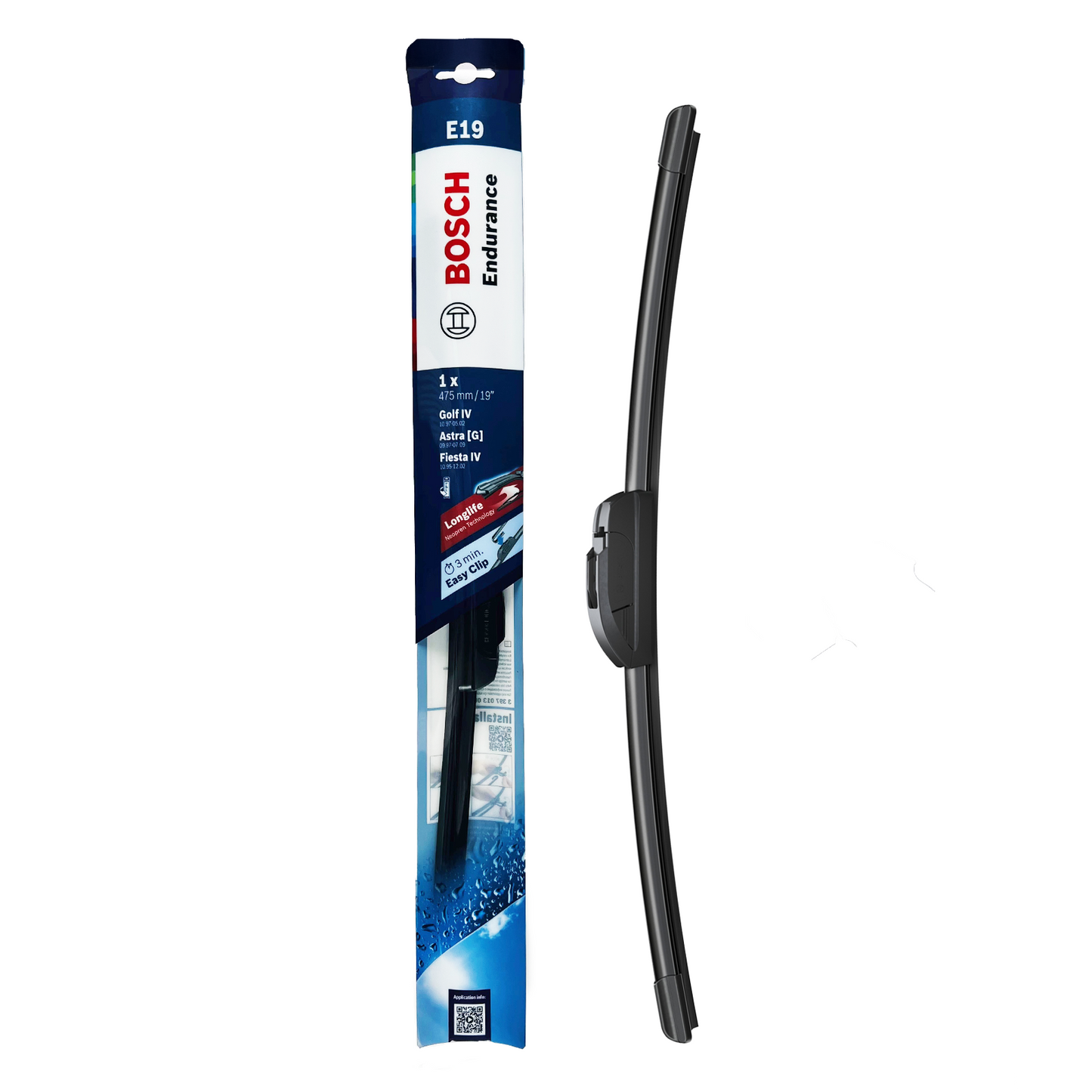 Bosch Flat Endurance Wiper Blade - 19" - 475mm