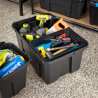 Inabox Iron Black Heavy Duty Insert Tray - 15L