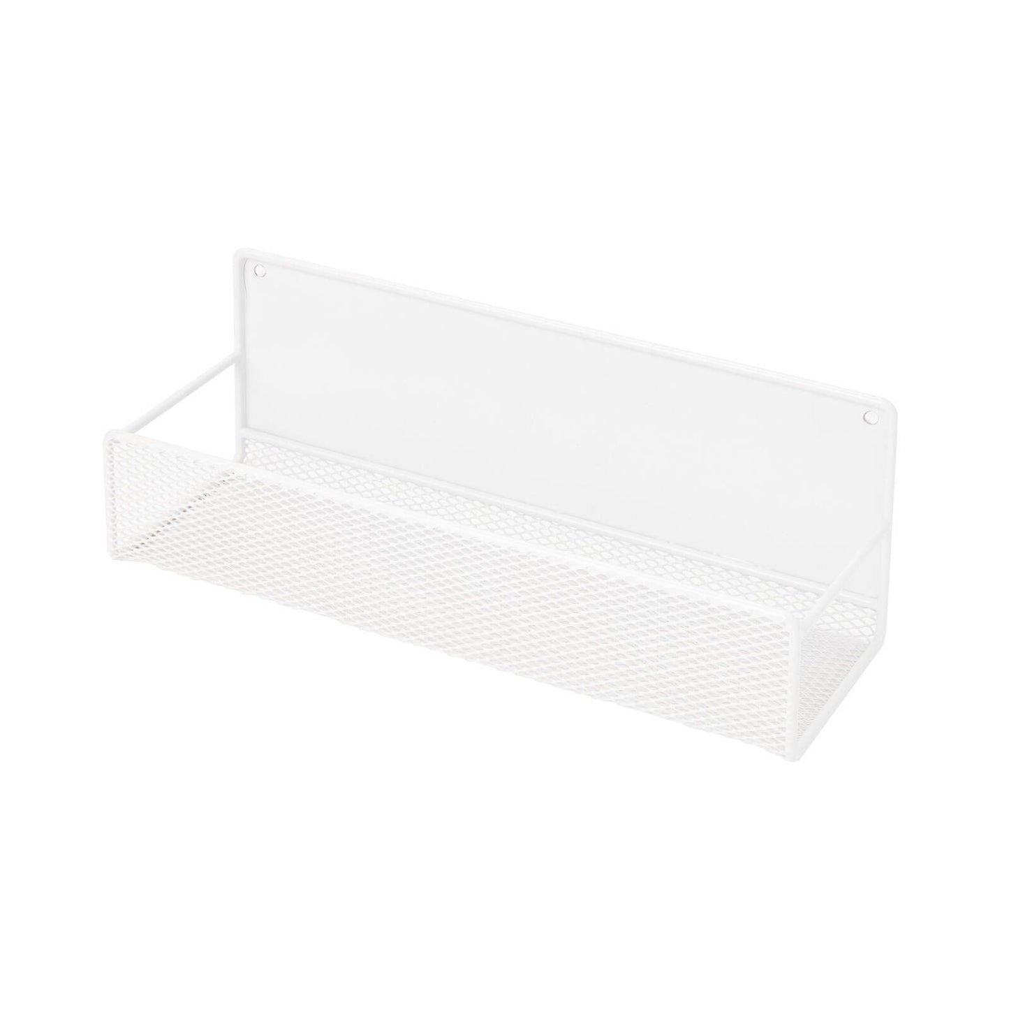 EzyStorage Large Door Mount Wire Rack - 300 x 101 x 102mm - White