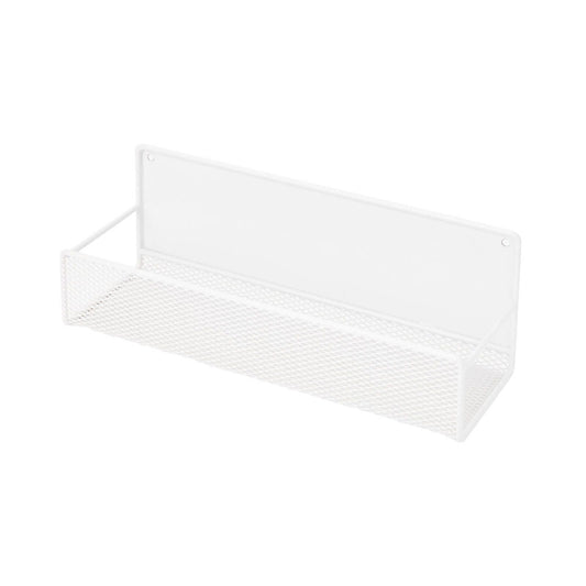 EzyStorage Large Door Mount Wire Rack - 300 x 101 x 102mm - White