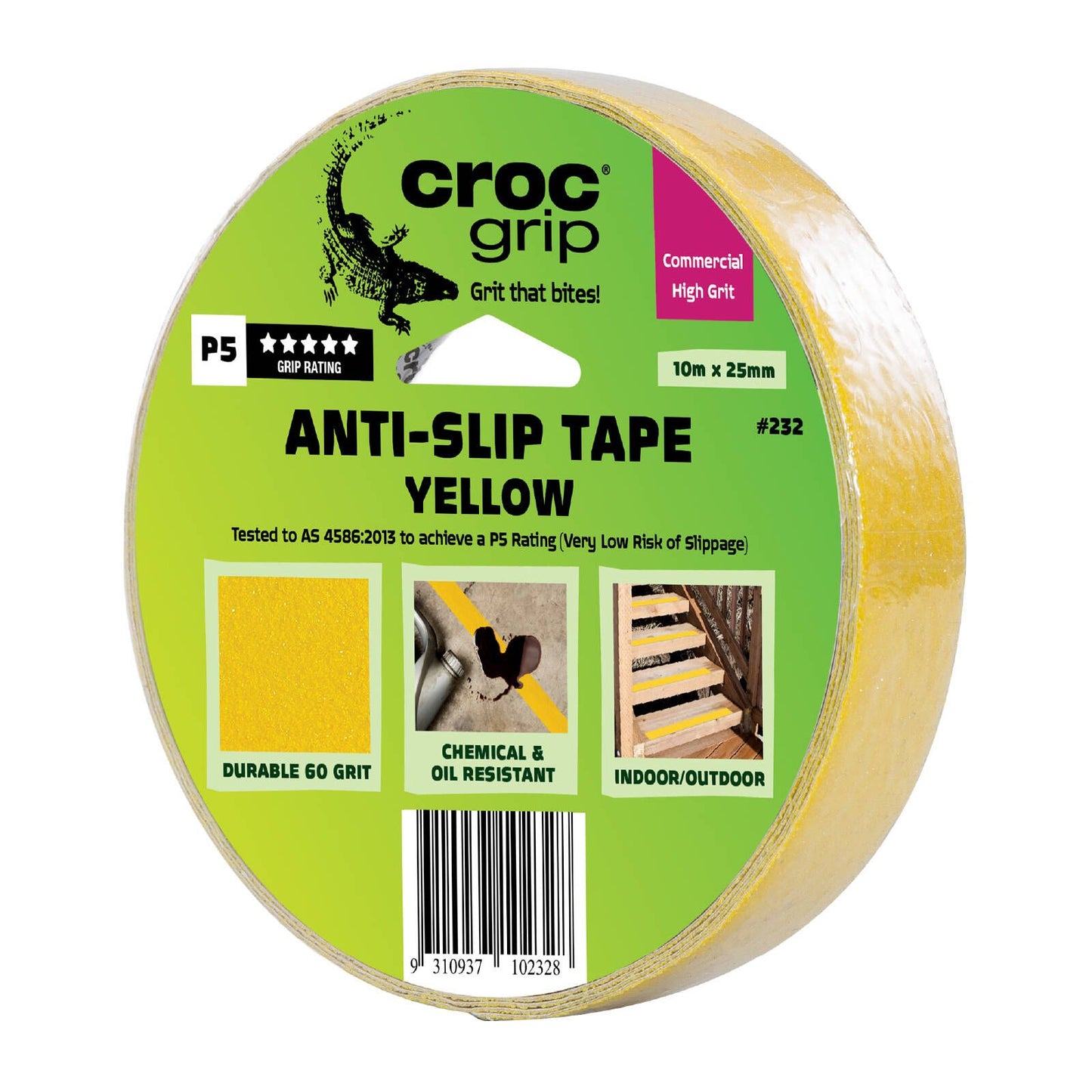 Croc Grip Anti Slip Tape - 10m x 25mm