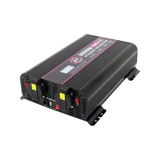 Kt Cables Pure Sine Wave Solar Inverter Kit - 3000W - 250 x 100 x 465mm
