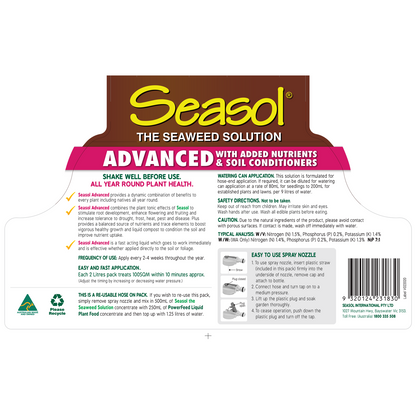 Seasol Advanced Health Tonic - 2L - 2 Pack