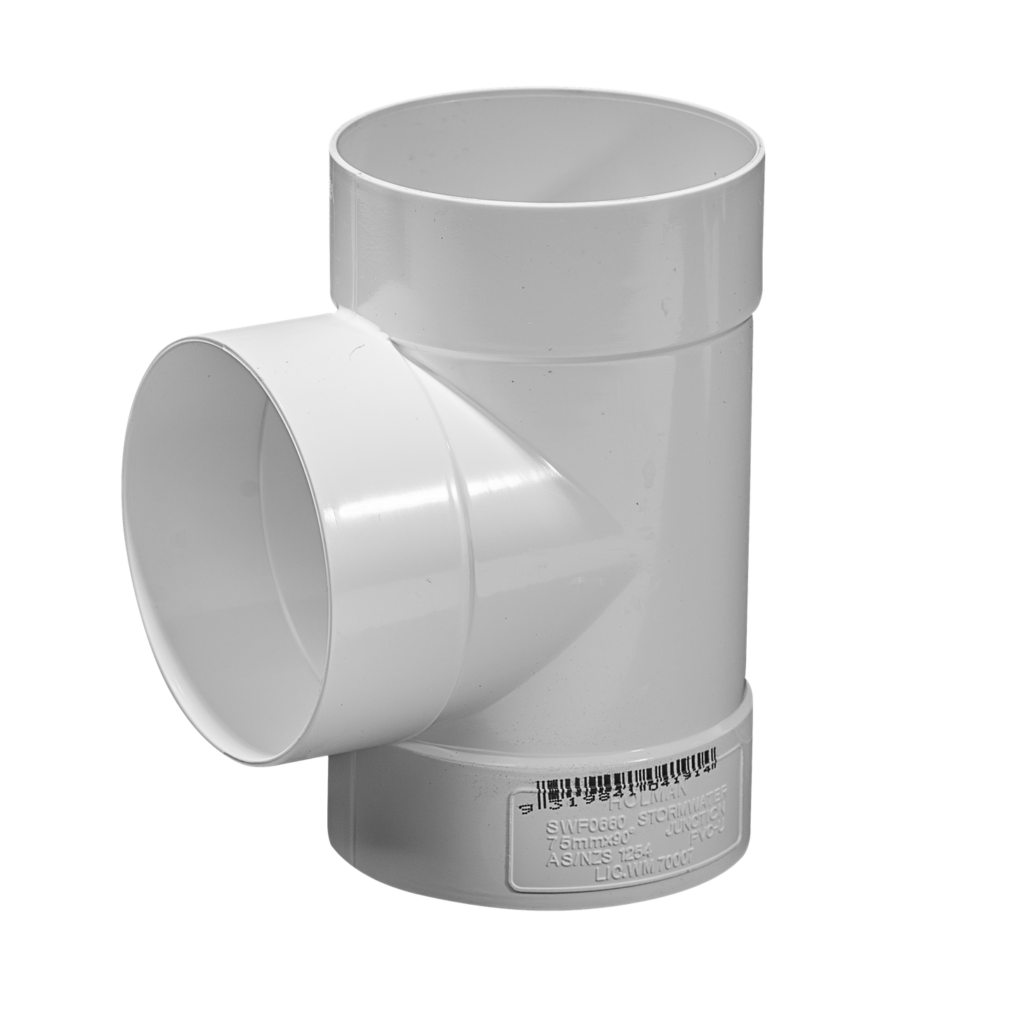 Holman 75mm Storm U PVC Junction