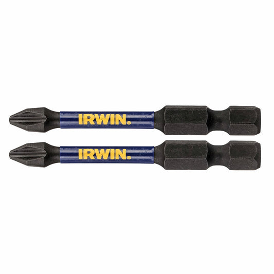 Irwin Impact Pro Performance Bits 57mm PH2 2 Pack