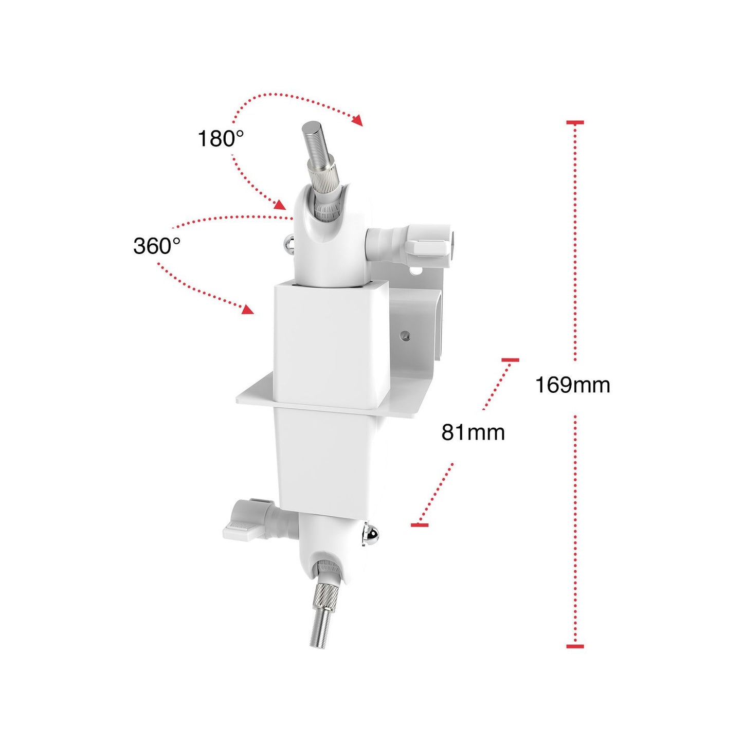 Orion Security Camera Mount - 2 in 1 Clamp