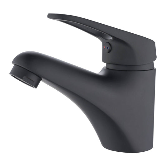 Estilo Serena Matte Black Cast 35mm Basin Mixer