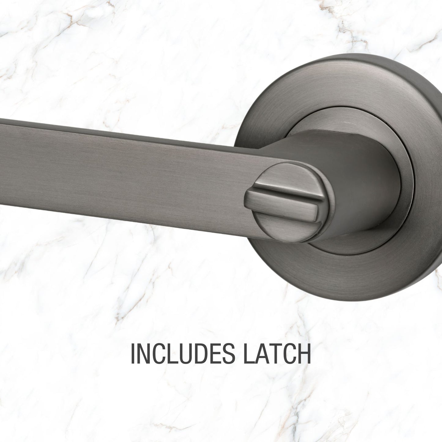 Lemaar Almeri Privacy Set - Gun Metal Grey - 126 x 65 x 55.6mm