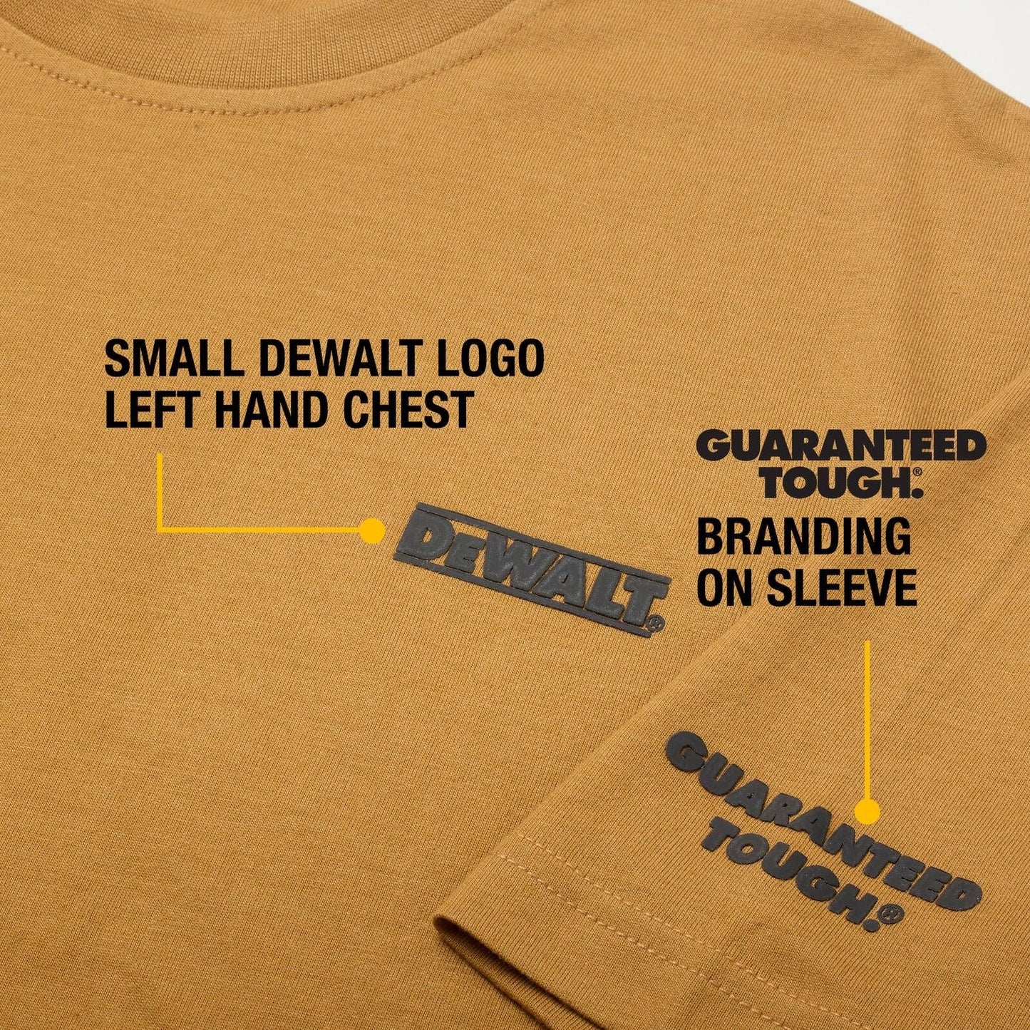DEWALT Clay Typhoon Crew Neck Shirt - XXL