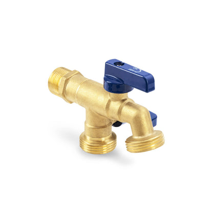 Brasshards Dual Mi Hose Tap - 20mm