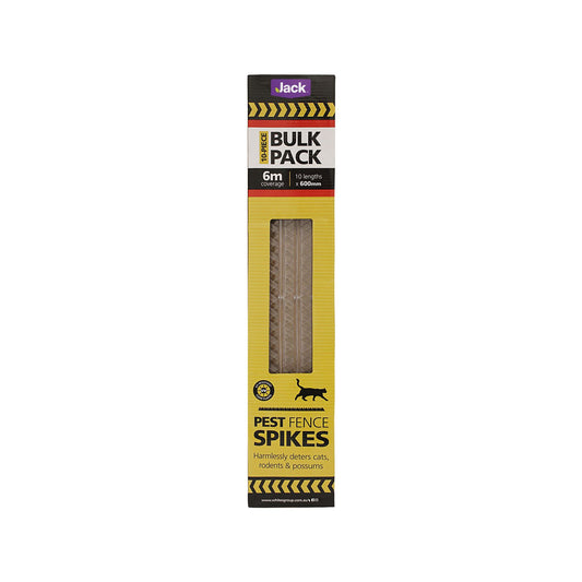 Jack Pest Deterrent Fence Spikes - 10 Pack - 600mm