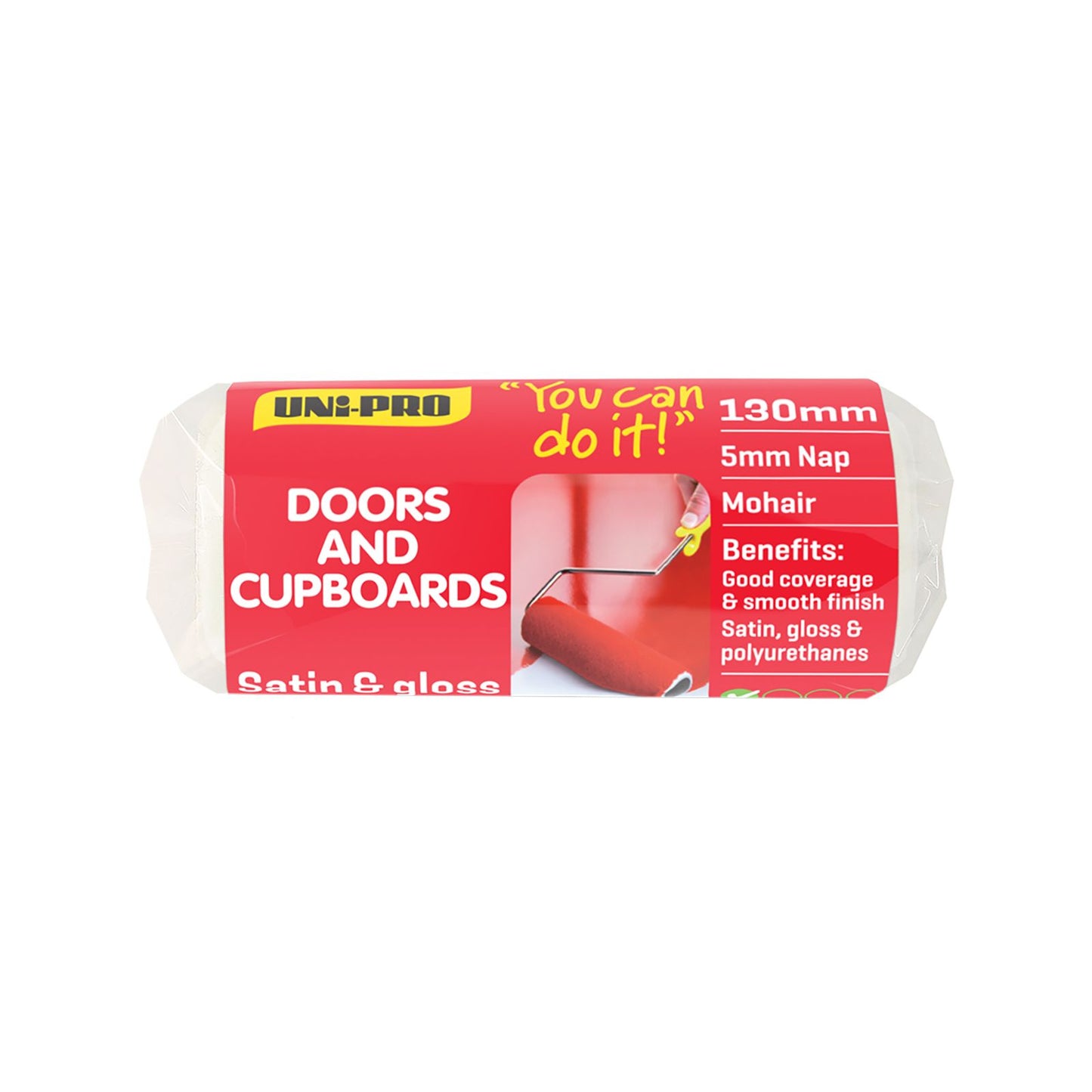 UNi-PRO Nap Door Trim Roller Cover - 130mm
