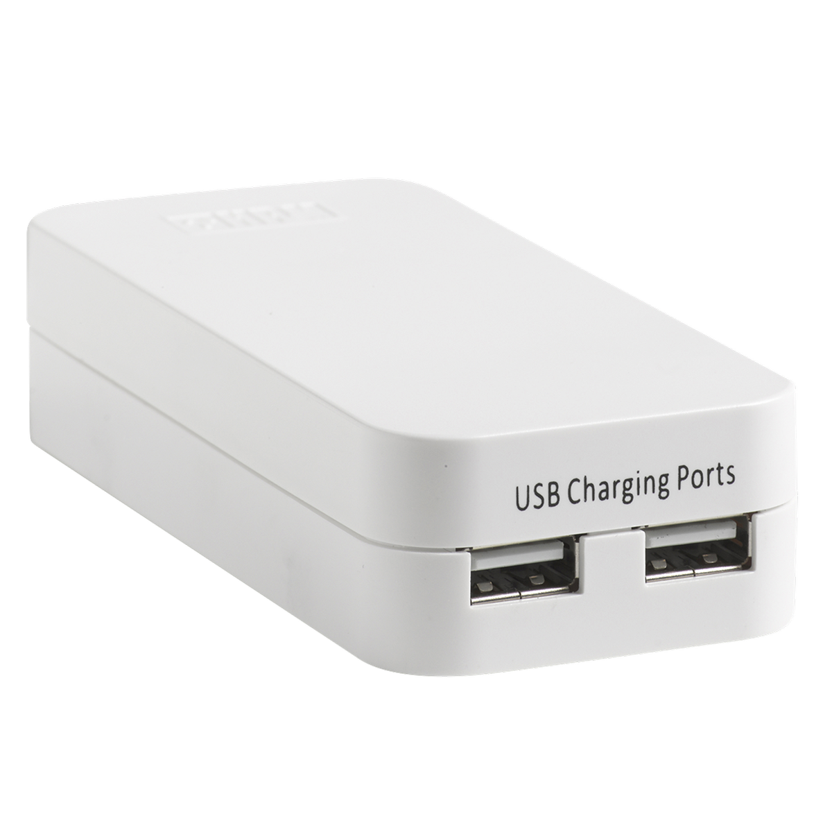 HPM USB Charger - Twin 2.1A - 1.5m Lead - Plastic - Fast Charging