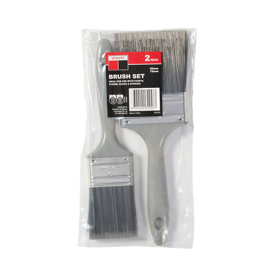 Utility Brush Set - 50mm & 70mm - 2 Pack