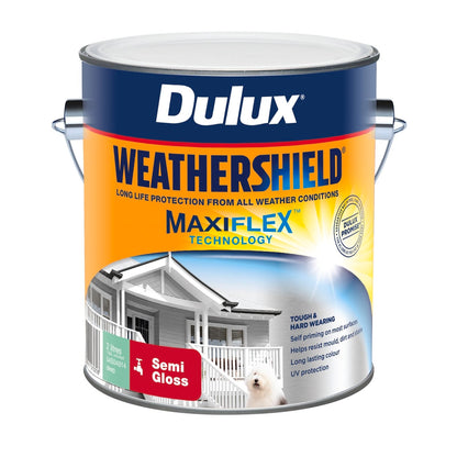 Dulux Weathershield Exterior Paint - 2L - Deep Semi Gloss
