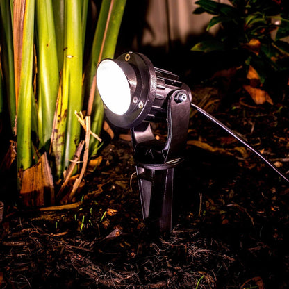 Holman 140mm Warm White Spotlight - 15W - Waterproof - Energy Efficient