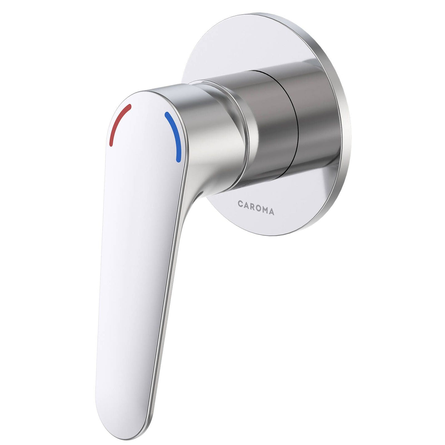 Homecare By Caroma Chrome Assistant Living Bath Shower Mixer - 80mm
