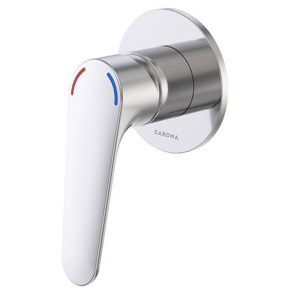Homecare By Caroma Chrome Assistant Living Bath Shower Mixer - 80mm