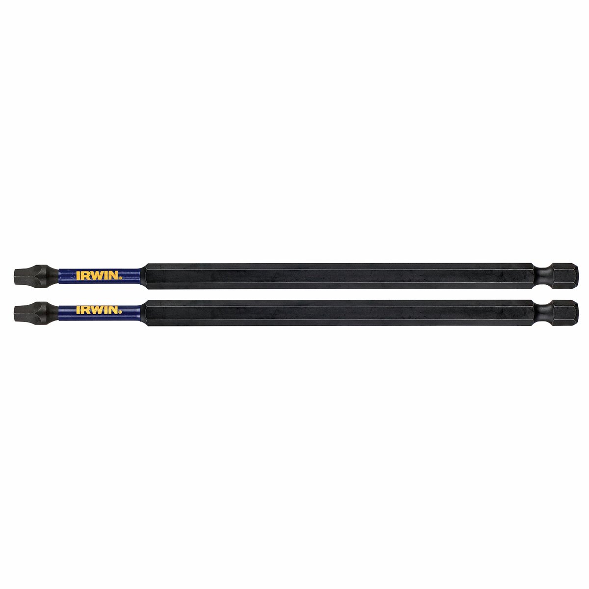 Irwin Impact Bits - 152mm SQ2 - Magnetised - High Strength - 2 Pack