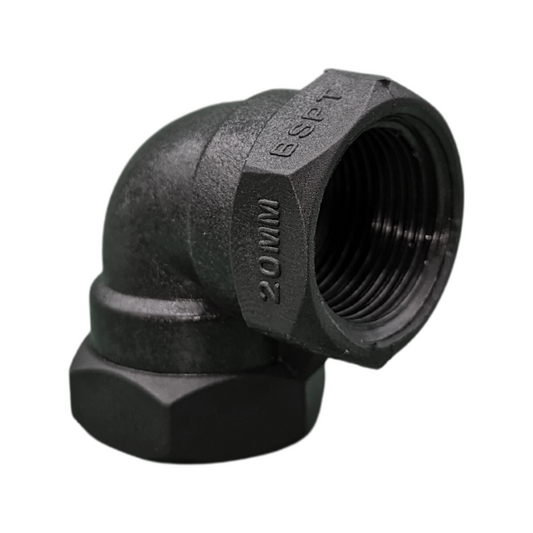 GD Watermark 1/2" Poly Irrigation F/F Elbow - 15mm