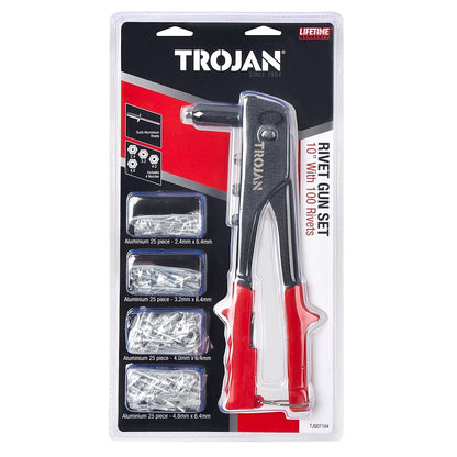 Trojan Rivet Gun - 10" - 100 Rivets