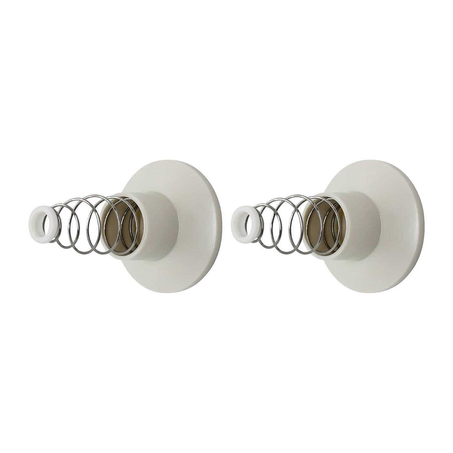 Shaw Mason Ivory Plastic Wall Flange - Pair